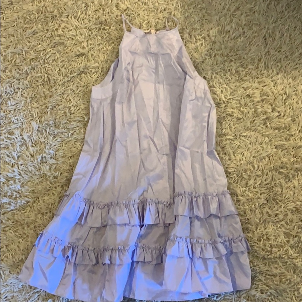 Rebecca Taylor Lavender Cotton Dress
